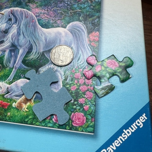 Unicorns in Sunset Glow Puzzle - Picture 4 of 5